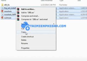 Hướng dẫn copy file crack solidworks 2010