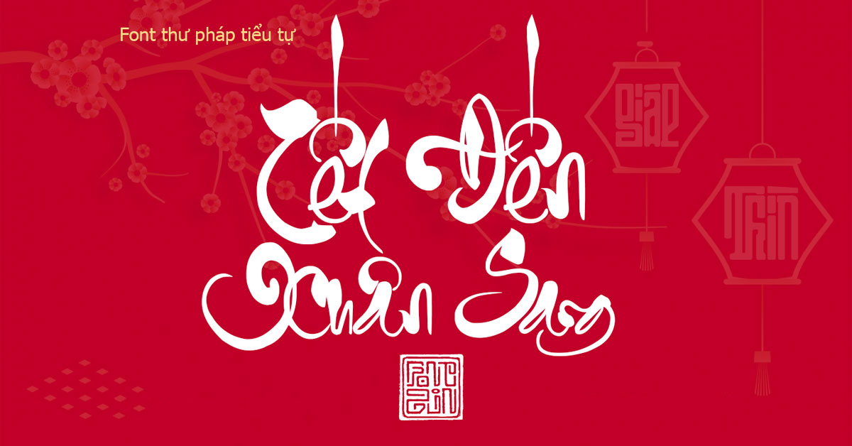 Font thư pháp Việt hóa