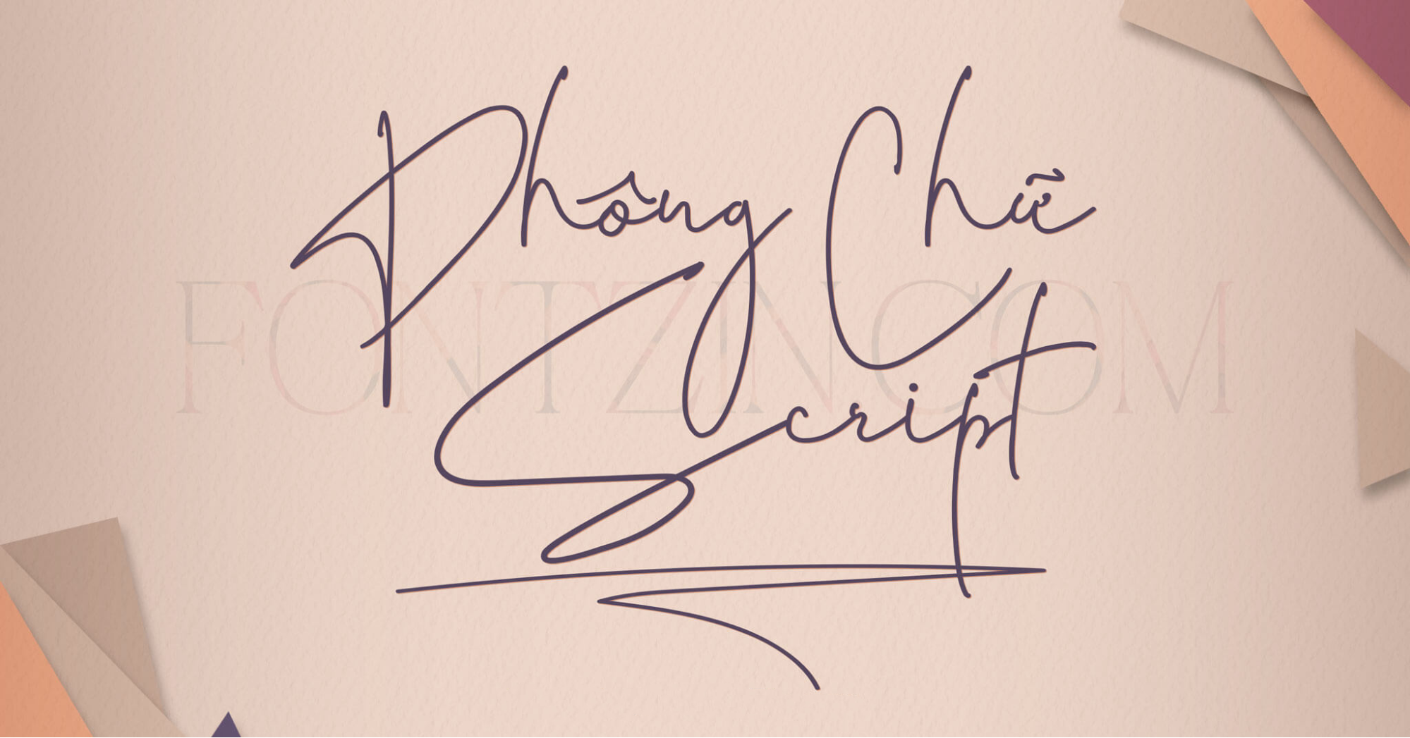 Font thư pháp Việt hóa